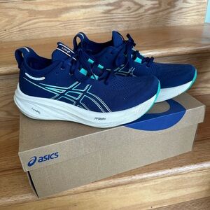 ASICS Blue Running Shoes